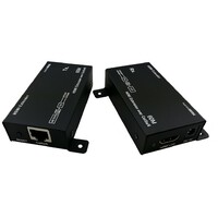 E-GREEN Adapter - Konvertor HDMI extender - RJ45 Cat5e/6  (2kom)