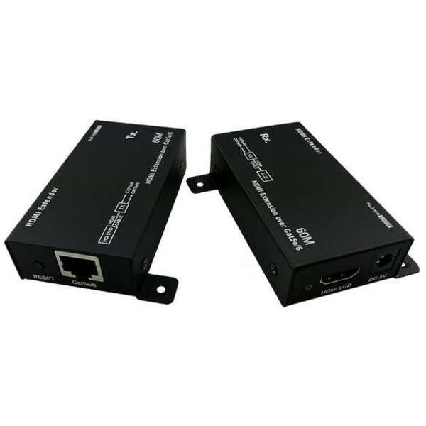 E-GREEN Adapter - Konvertor HDMI extender - RJ45 Cat5e/6  (2kom)