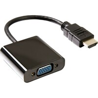 E-GREEN Adapter - Konvertor HDMI (M) - VGA D-sub (F) crni 