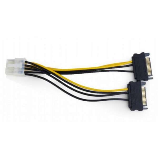 E-GREEN Adapter naponski za PCI Expess VGA (8-pin) - 2x Sata