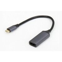 E-GREEN Adapter USB 3.1 tip C (M) - HDMI 2.0 (F) crni