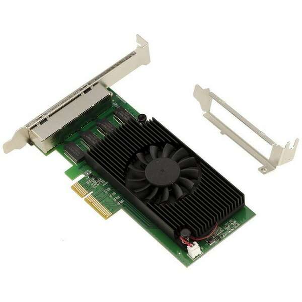 E-GREEN PCI-Express kontroler 4-port 2.5 Gigabit Ethernet (Intel I225)