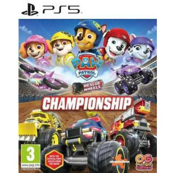 SONY PS5 PAW Patrol Rescue Wheels: Championship