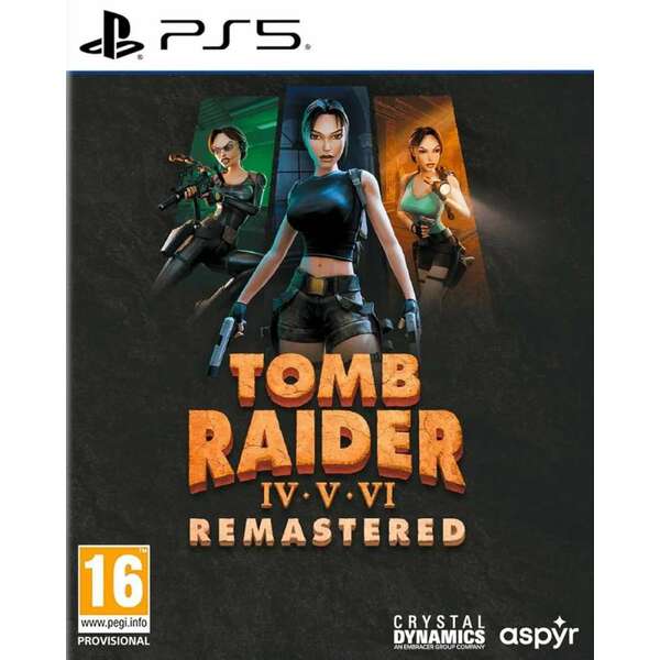 SONY PS5 Tomb Raider IV-VI Remastered Starring Lara Croft