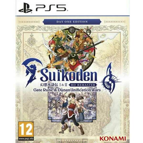 SONY PS5 Suikoden I&II HD Remaster: Gate Rune & Dunan Unification Wars Day 1 Edition