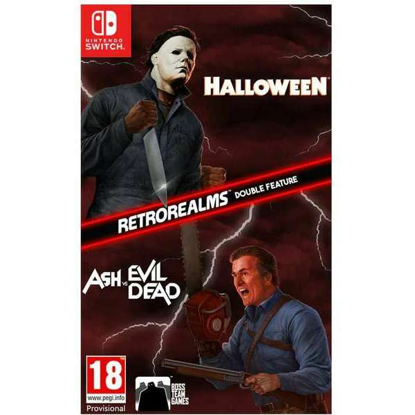 NINTENDO Switch Halloween and Ash vs Evil Dead RetroRealms Double Feature