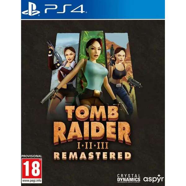 SONY PS4 Tomb Raider I-III Remastered Starring Lara Croft