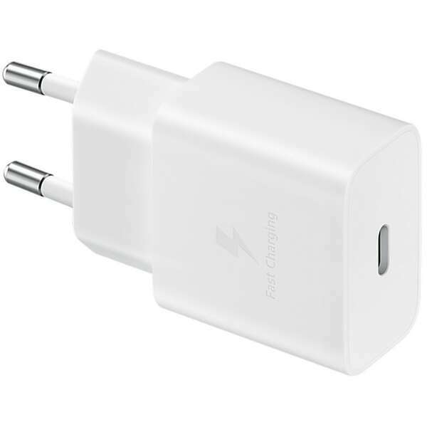SAMSUNG Power Adapter 15W Type-C + Cable White EP-T1510-XWE