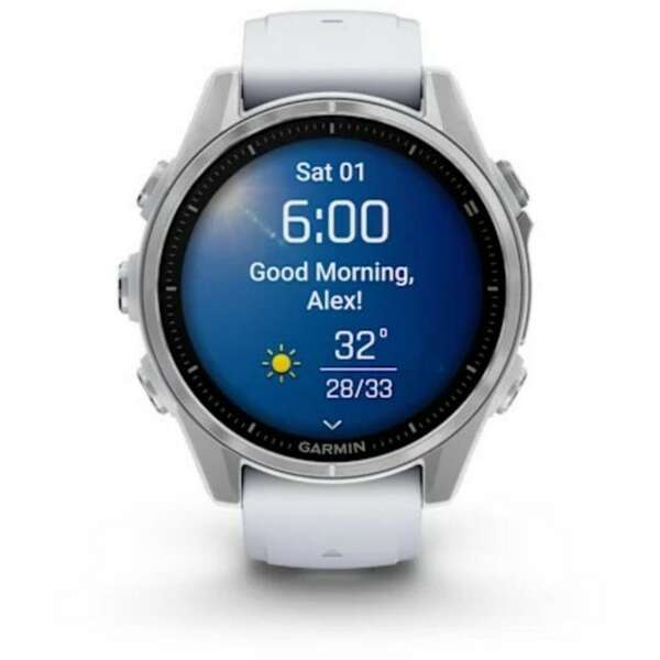 GARMIN Fenix 8 43mm Whitestone