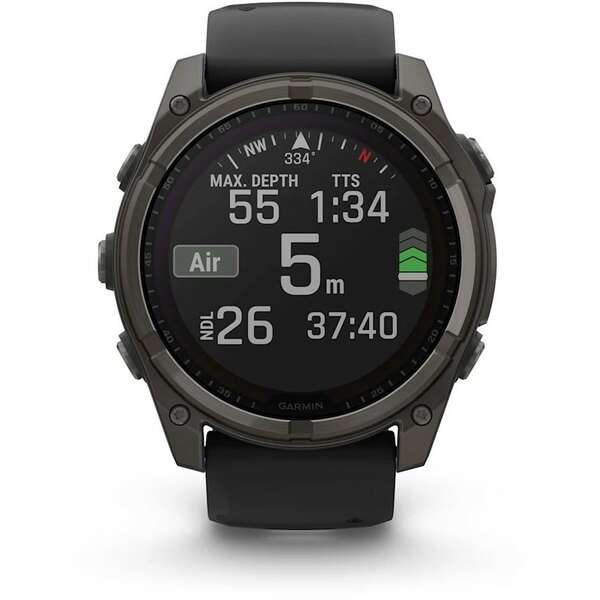 GARMIN Fenix 8 51mm Sapphire Solar Black