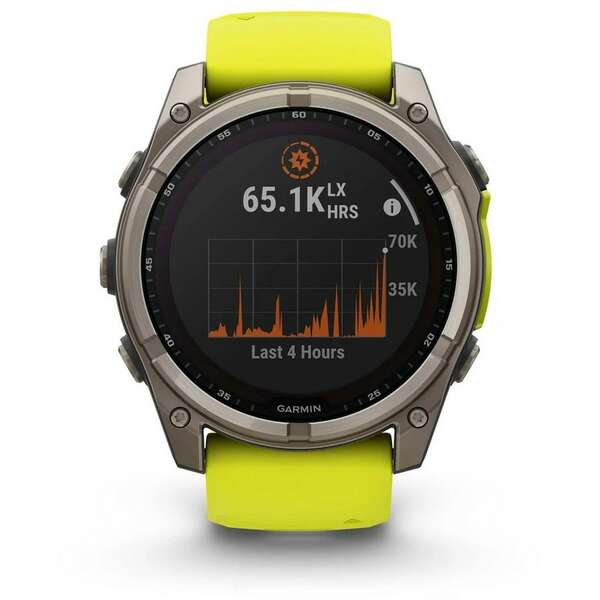 GARMIN Fenix 8 51mm Sapphire Solar Yellow