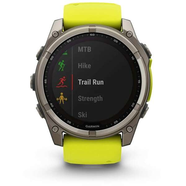 GARMIN Fenix 8 51mm Sapphire Solar Yellow