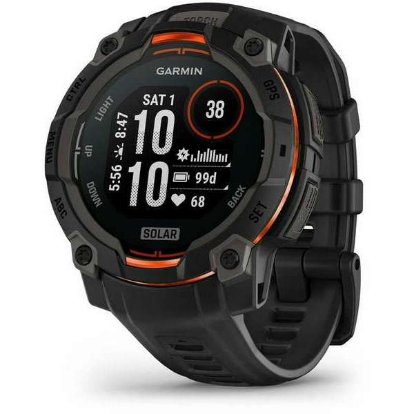 GARMIN Instinct 3 45mm Solar Black