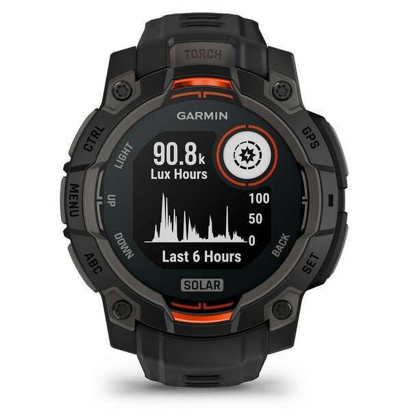 GARMIN Instinct 3 45mm Solar Black