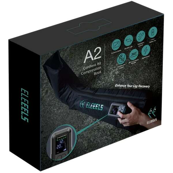 ELEEELS A2S Black Masazne cizme