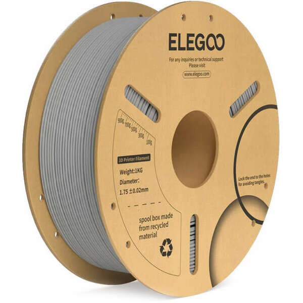 ELEGOO PLA+ filament 1.75mm 1kg Grey