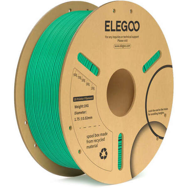 ELEGOO PLA+ filament 1.75mm 1kg Light Green