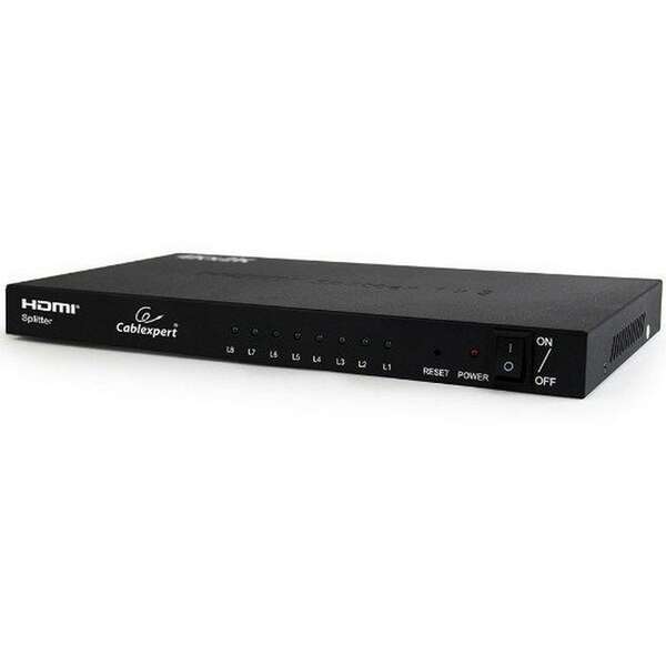 GEMBIRD HDMI Aktivni Spliter DSP-8PH4-03 1/8