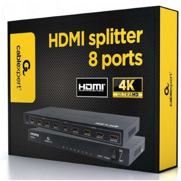 GEMBIRD HDMI Aktivni Spliter DSP-8PH4-03 1/8