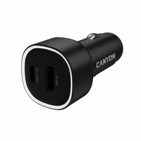CANYON OnDrive 48 PD 48W USB-A+USB-C Black CNE-CCABR3AC