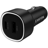 CANYON OnDrive 85 PD 85W USB-A+USB-C Black CNE-CCABR8AC