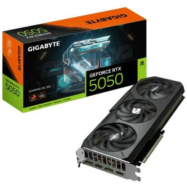 GIGABYTE RTX 5050 GAMING OC 8GB 128bit GV-N5050 rev 1.0 