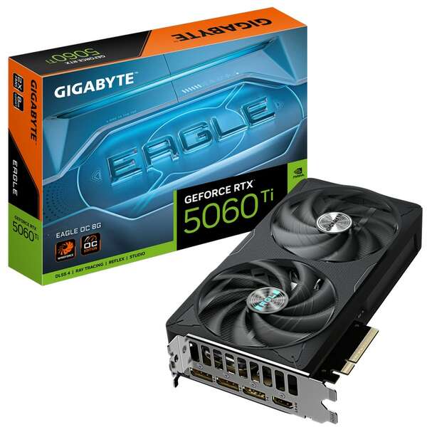 GIGABYTE RTX 5060 Ti EAGLE 8GB 128bit GV-N506TEAGLE OC-8GD rev. 1.0