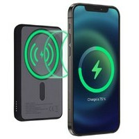 TNB MagSafe Power Bank 5000mAh 20W Black PBUMAG5