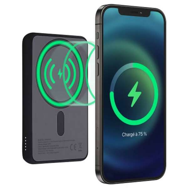 TNB MagSafe Power Bank 5000mAh 20W Black PBUMAG5