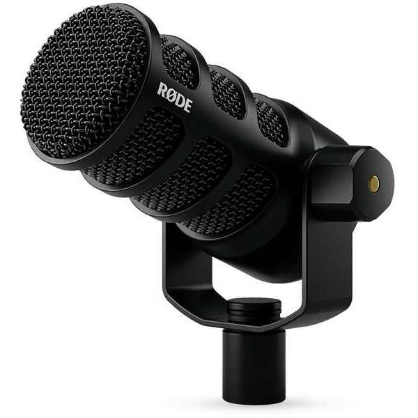 RODE PodMic Cardioid Dynamic Broadcast Microphone Black