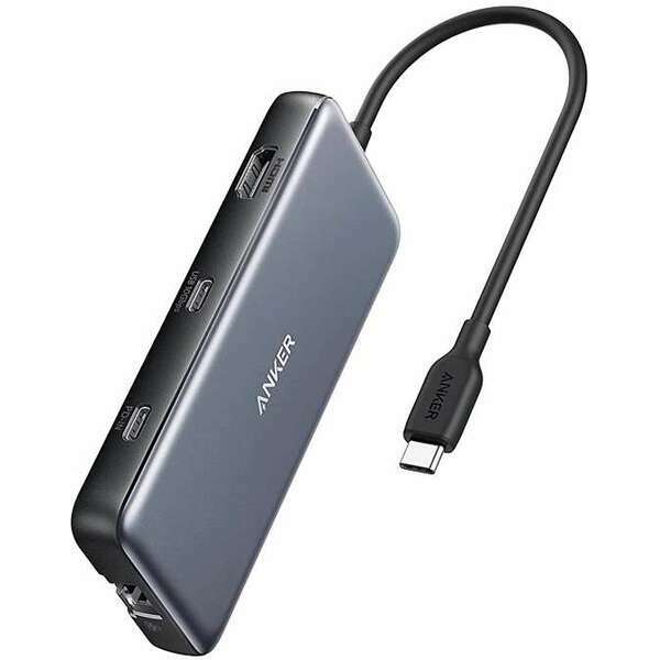 ANKER PowerExpand 8-in-1 USB-C PD 10Gbps Data Hub Gray (A83830A2)