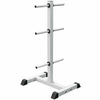 GORILLA SPORTS Stalak za tegove (Beli  /  do 200 kg)