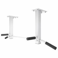 GORILLA SPORTS Sprava za zgibove za plafon (Bela)