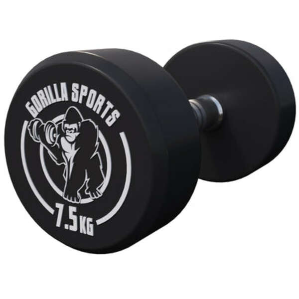 GORILLA SPORTS Okrugla gumirana bucica (7,5 kg)