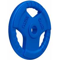 GORILLA SPORTS Gumirani olimpijski teg (20 kg  /  Plavi)