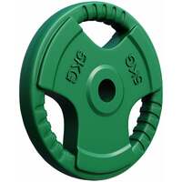 GORILLA SPORTS Gumirani teg (5 kg  /  Tamnozeleni)