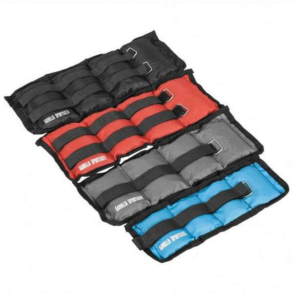 GORILLA SPORTS Tegovi za zglobove (Set od 10 kg)