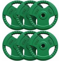 GORILLA SPORTS Set gumiranih tegova (6 x 5 kg)