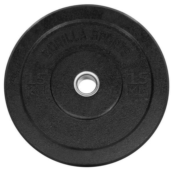 GORILLA SPORTS Olimpijski bumper teg HI-TEMP (15 kg)