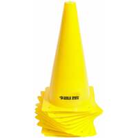 GORILLA SPORTS Set od 10 cunjeva za trening (30 cm / Zuti)