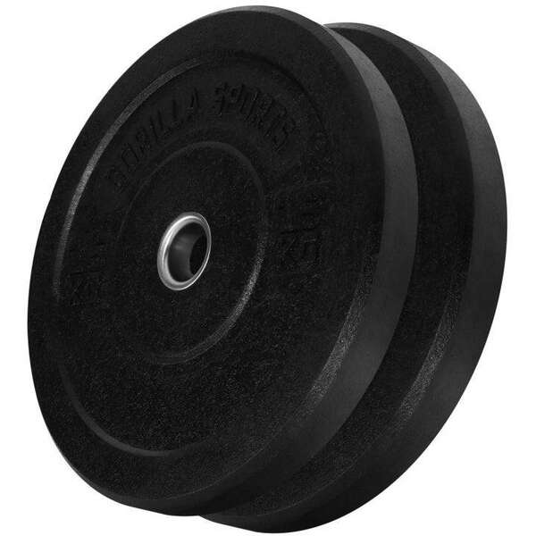 GORILLA SPORTS Olimpijski bumper teg HI-TEMP (2 x 15 kg)
