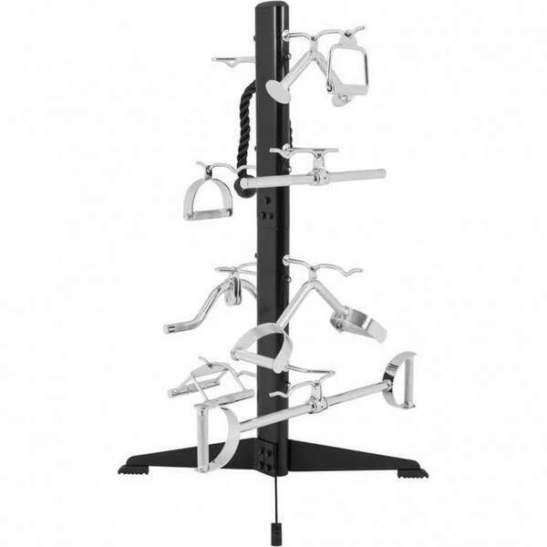 GORILLA SPORTS Stalak za nastavke za sprave i lat / kros masinu