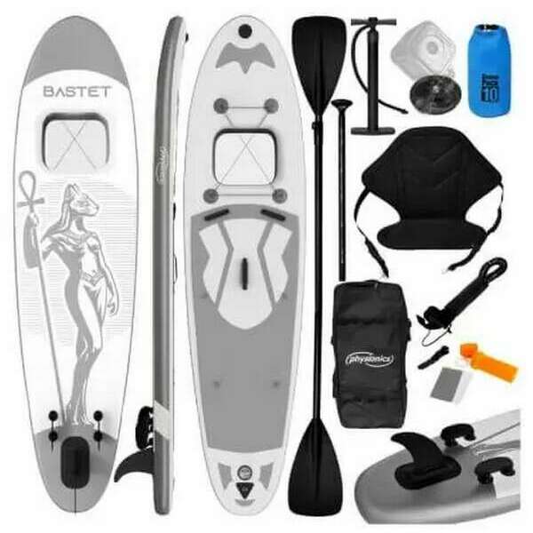 PHYSIONICS SUP daska na naduvavanje (305x76x12 cm / Srebrna)