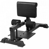 GORILLA SPORTS Sissy Squat klupa za cucnjeve (crna)