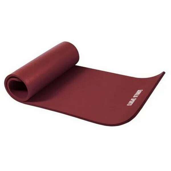 GORILLA SPORTS Prostirka za vezbanje (190 x 60 x 1,5 cm / Bordo)