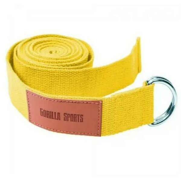 GORILLA SPORTS Kais za jogu (Zuta)