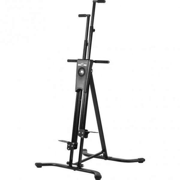 GORILLA SPORTS Vertikalni steper 2u1 (crni)