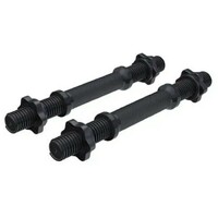 GORILLA SPORTS Set od 2 sipke za bucice 35 cm (Crna)