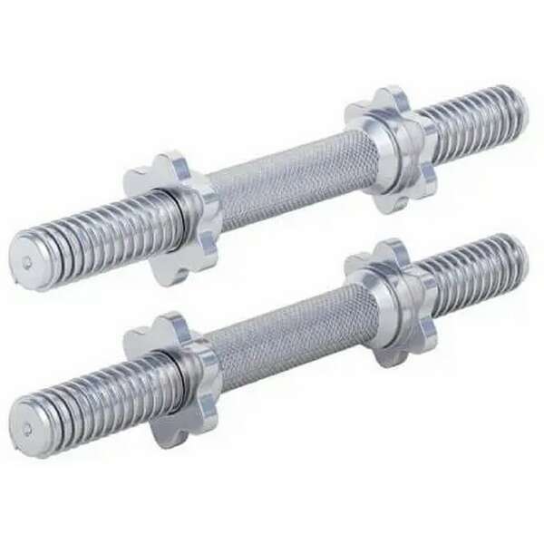 GORILLA SPORTS 2x Dumbbell Bars 42cm, 30mm