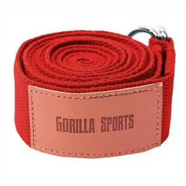 GORILLA SPORTS Kais za jogu (Crvena)